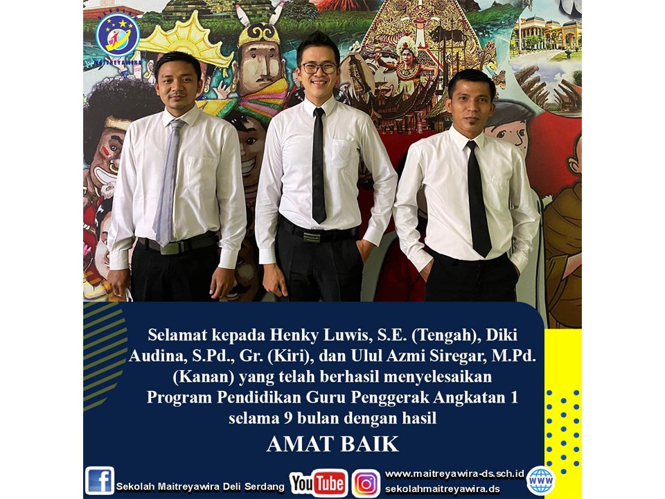 Selamat! Menjadi Guru Penggerak Angkatan 1
